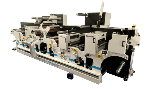 Paramount Labels Install Exclusive DigiFlex Elite finishing unit.